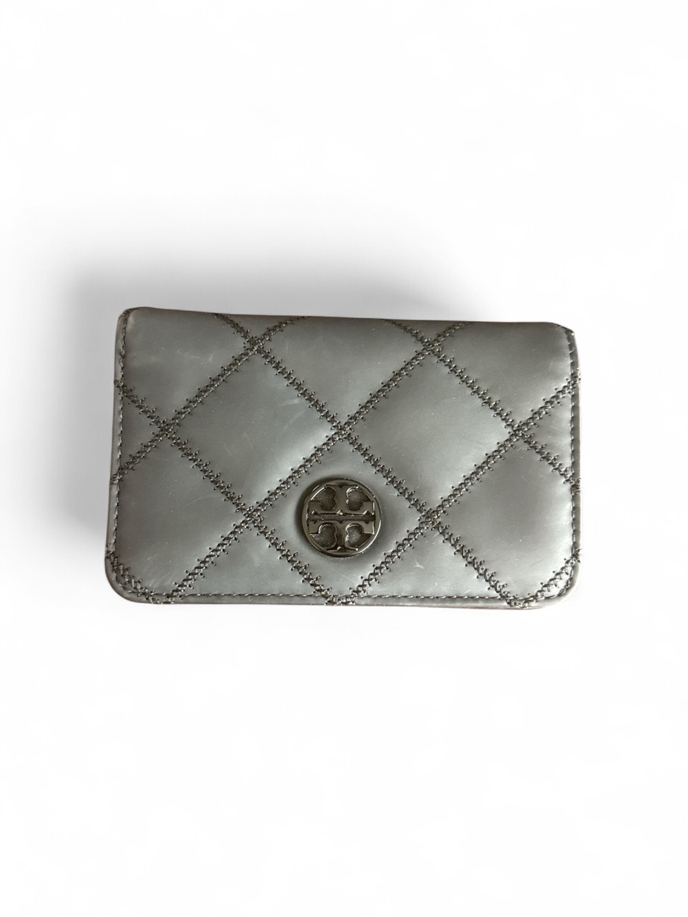 Tory Burch Willa matte card case